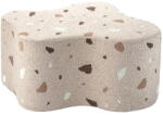 Wigiwama Világosbarna buklé-zsenília gyerek puff Terrazzo Cloud - Wigiwama