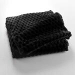 douceur d'intérieur Fekete mikroflanel takaró 125x150 cm Mini Frosty - douceur d'intérieur