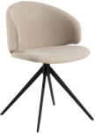 Actona Bézs kárpitozott karfás étkezőfotel Ella - Actona