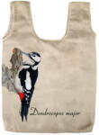 Esschert Design Fly összehajtható bevásárlótáska madár mintával - Esschert Design