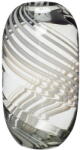 Hübsch Lara szürke üveg váza, magasság 28 cm - Hübsch