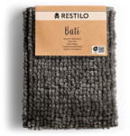 Restilo Sötétszürke fürdőszobai kilépő 50x70 cm Bati - Restilo