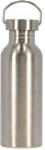Esschert Design Ezüstszínű rozsdamentes acél ivópalack 650 ml - Esschert Design