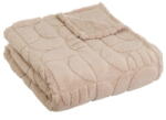 Casa Selección Világosbarna mikroplüss takaró 130x160 cm Mid Century - Casa Selección