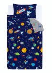 Catherine Lansfield Gyerek ágyneműhuzat babaágyhoz 120x150 cm Lost In Space - Catherine Lansfield