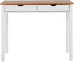 Støraa Gava fehér-barna íróasztal borovi fenyőből, hosszúság 100 cm - Støraa