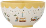Bloomingville Mini Sárga-krémszínű kőedény gyerek tálka ø 13, 5 cm Celebrate - Bloomingville Mini