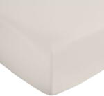 Bianca Bézs gumis pamut-szatén lepedő 150x200 cm Cotton Sateen - Bianca