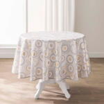 douceur d'intérieur Asztalterítő ø 180 cm Eclipse - douceur d'intérieur