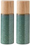 Bitz Zöld kerámia só- és borsőrlő szett 2 db-os Gastro Green - Bitz