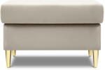 Cosmopolitan Design Bézs bársony lábtartó Kyoto - Cosmopolitan Design - bonami - 131 930 Ft