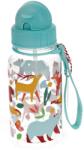 Rex London Türkiz tritán gyerek ivópalack 500 ml Woodland - Rex London
