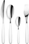 Vialli Design London 24 db-os evőeszköz készlet, fehér nyéllel - Vialli Design
