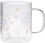 Dakls Üveg bögre karácsonyi mintával 410 ml Frosty Flakes - Dakls