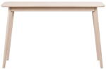 Rowico Natúr színű konzolasztal tölgyfa dekorral 120x40 cm Yumi - Rowico