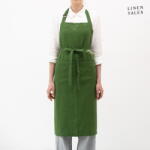 Linen Tales Len kötény True Green - Linen Tales