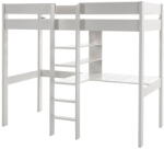 VIPACK Fehér magasított gyerekágy 90x200 cm Pino - Vipack