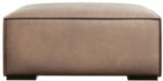 Windsor & Co Sofas Világosbarna bőr lábtartó Madame - Windsor & Co Sofas