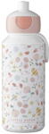 Mepal Fehér-világos rózsaszín gyerek ivópalack 400 ml Flowers & butterflies - Mepal