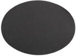 ZicZac Troja fekete műbőr tányéralátét, 33 x 45 cm - ZicZac
