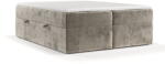 Maison de Reve Világosbarna ágyneműtartós boxspring ágy 160x200 cm Yoko - Maison de Rêve