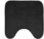 douceur d'intérieur Fekete fürdőszobai kilépő WC-hez 45x45 cm Vitamine - douceur d'intérieur