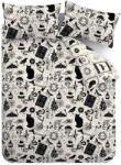 Catherine Lansfield Fekete-bézs egyszemélyes ágyneműhuzat 135x200 cm Enchanted Witchcraft - Catherine Lansfield