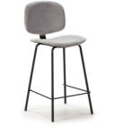 Marckeric Világosszürke bárszék szett 2 db-os (ülésmagasság 66 cm) Arus - Marckeric