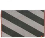 Mette Ditmer Denmark Khaki bio pamut fürdőszobai kilépő 50x80 cm Diagonal - Mette Ditmer Denmark