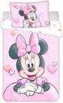 Jerry Fabrics Pamut ágyneműhuzat babaágyhoz 100x135 cm Minnie - Jerry Fabrics