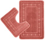 Catherine Lansfield Terrakotta színű fürdőszobai kilépő szett WC-hez, 2 db-os 50x80 cm Armoni - Catherine Lansfield