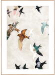 Malerifabrikken Kép 30x40 cm Abstract Birds - Malerifabrikken