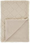 Catherine Lansfield Bézs mikroplüss takaró 130x170 cm Cosy Diamond - Catherine Lansfield