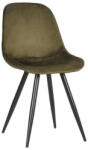LABEL51 Khaki bársony étkezőszék szett 2 db-os Capri - LABEL51