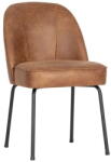 WOOOD Konyakbarna bőr étkezőszék szett 2 db-os Vogue - WOOOD