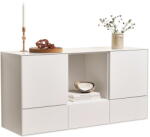 Hammel Furniture Fehér alacsony függő komód 135x68 cm Edge by Hammel - Hammel Furniture