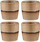 Ladelle Világosbarna porcelán eszpresszó bögre szett 4 db-os 350 ml Haven - Ladelle