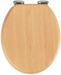 WENKO Beech Nature WC-ülőke, 43 x 37 cm - Wenko