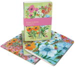 Roger la Borde Jegyzetfüzet szett 64 old. 3 db-os A6 Flower Field - Roger la Borde
