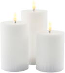 Sirius Fehér tölthető fénydekoráció készlet 3 db-os Smilla - Sirius - bonami - 19 790 Ft