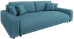ROPEZ Türkiz kordbársony kinyitható tárolóhelyes kanapé 234 cm Sara - Ropez