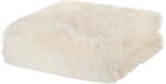 Catherine Lansfield Krémszínű mikroplüss ágytakaró franciaágyra 245x280 cm Cuddly - Catherine Lansfield