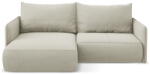 Makamii Krémszínű kinyitható-tárolóhelyes sarokkanapé (bal oldali) Nanea - Makamii - bonami - 478 540 Ft