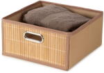 Compactor Natúr színű bambusz tárolódoboz 31x31x15 cm - Compactor