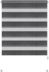 Gardinia Sötétszürke nappali-éjszakai roló 42, 5x150 cm Zebra - Gardinia