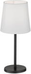 Fischer & Honsel Fekete-fehér asztali lámpa textil búrával (magasság 30 cm) Eve - Fischer & Honsel
