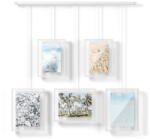 Umbra Fehér fém fali képkeret szett 5 db-os 66x69 cm Exhibit - Umbra