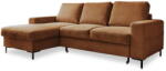 Miuform Narancssárgásbarna kordbársony kinyitható sarokkanapé (bal oldali) Lofty Lilly - Miuform - bonami - 487 040 Ft