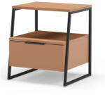 Marckeric Téglavörös éjjeliszekrény Velia - Marckeric