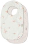 Cam Cam Copenhagen Előke szett 2 db-os Windflower Creme, Blossom Pink - Cam Cam Copenhagen